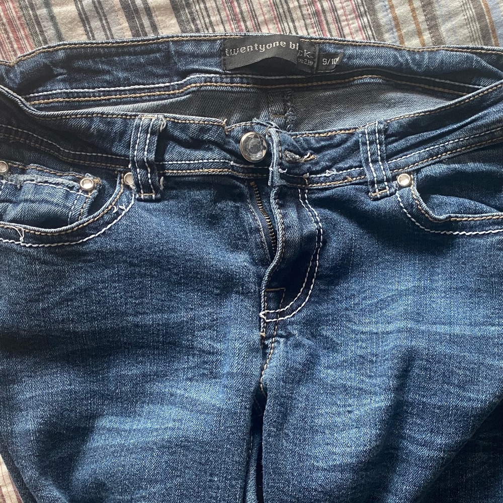 twentyone black by rue 21 Embellished Jeans